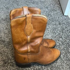 Frye boots.